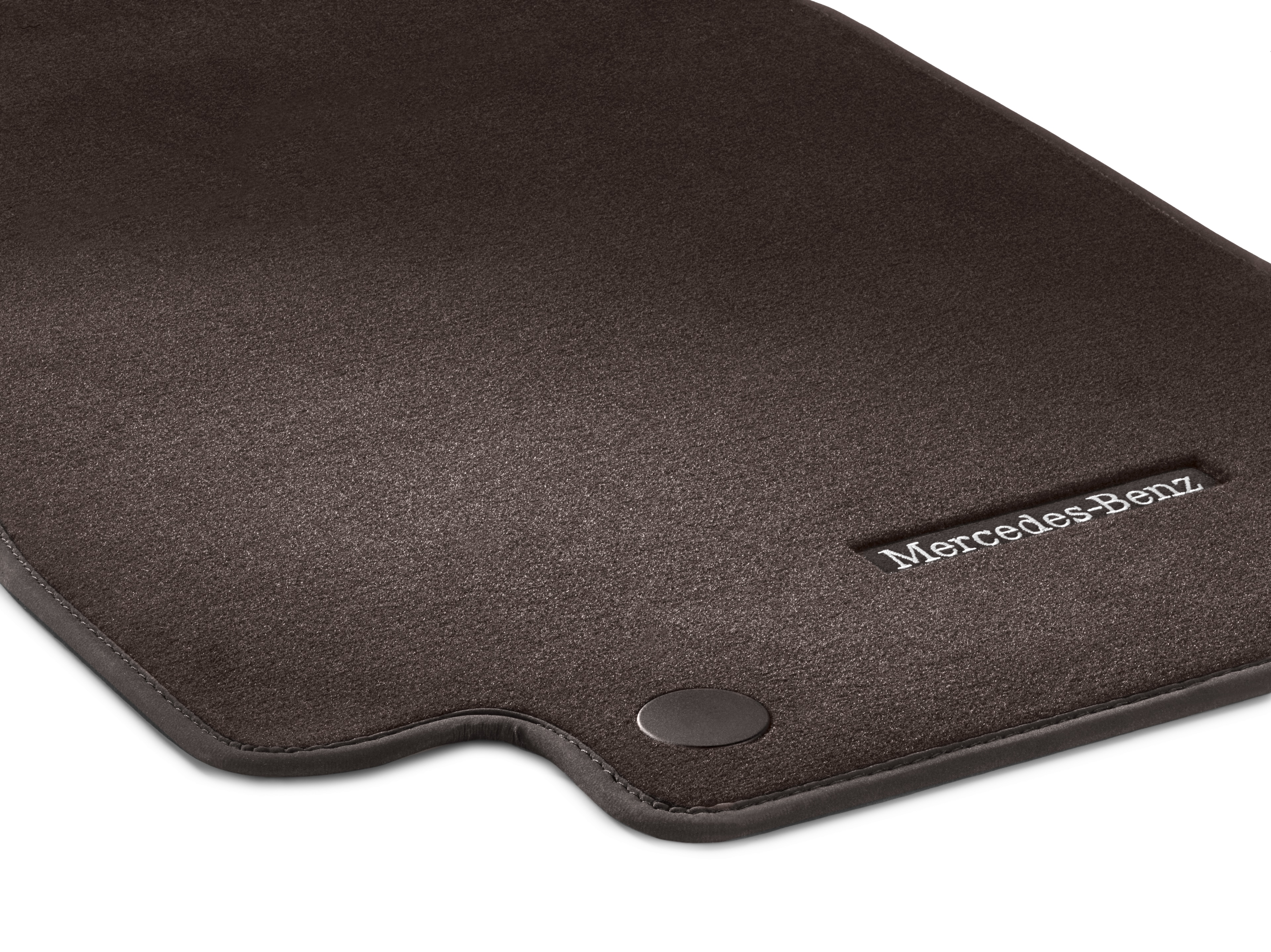 Velour floor mats CLASSIC, Set, Set of 4 - RHD, espresso brown