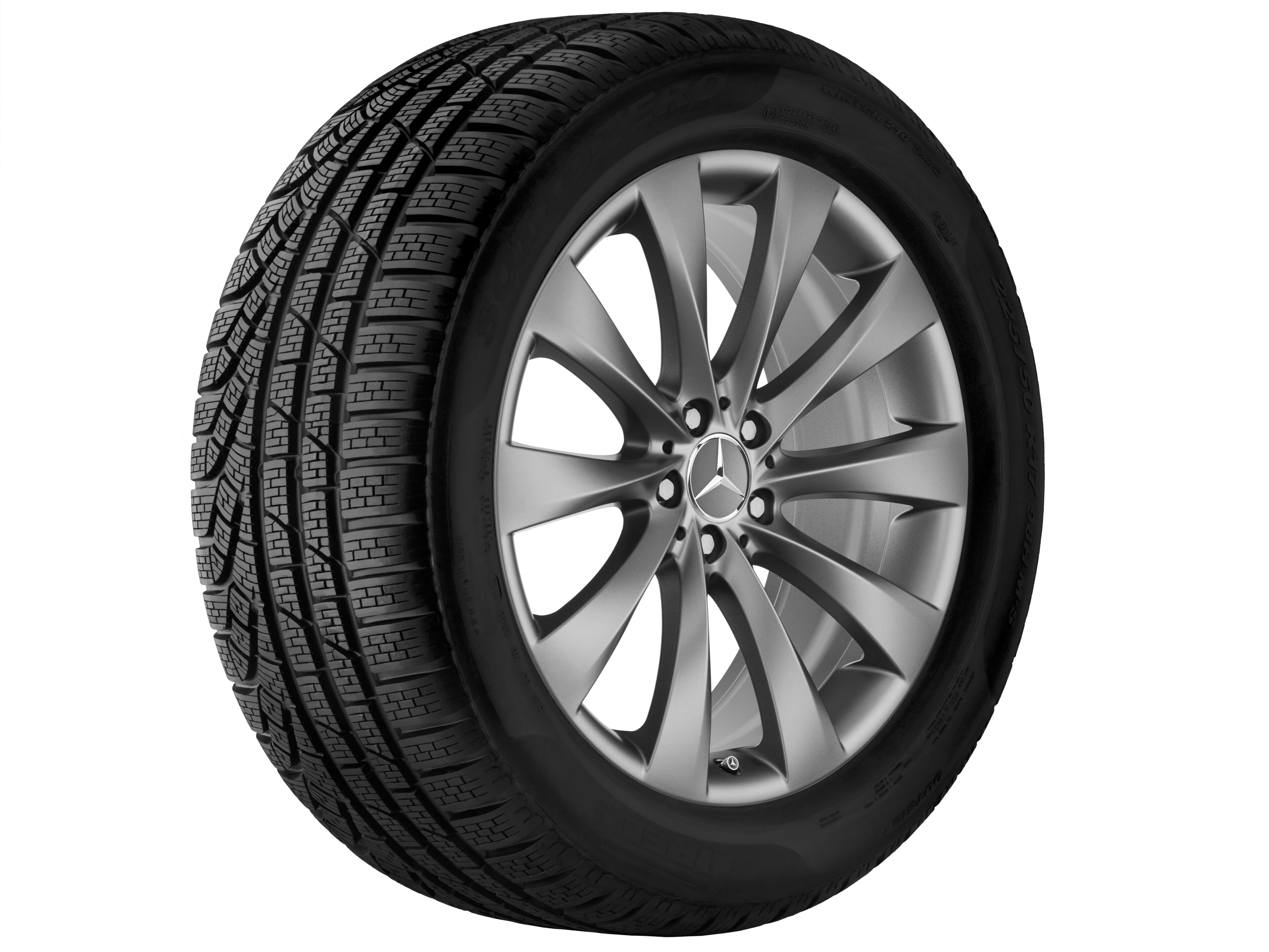 10-spoke wheel, 50.8 cm (20-inch) - 9,5 J x 20 ET 43,5, matt himalaya grey