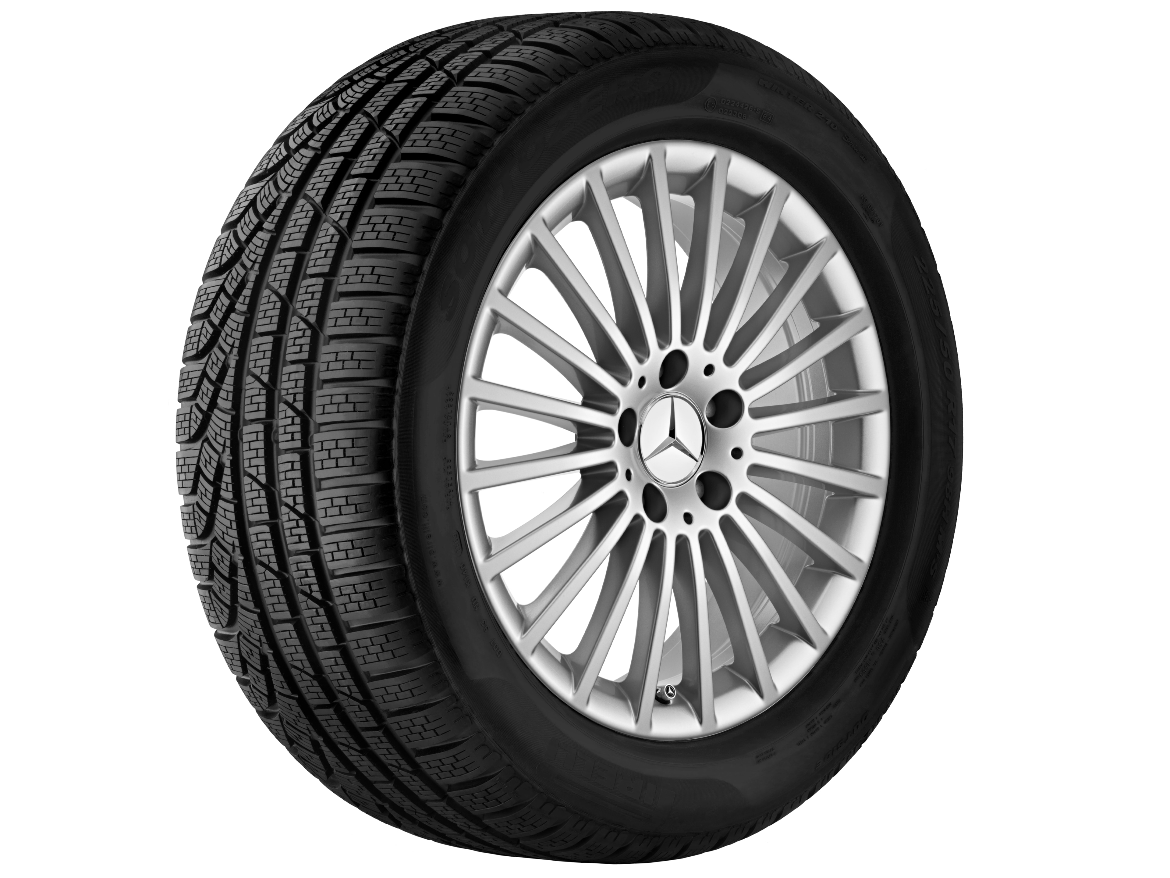 Multi-spoke wheel - 215/60 R17  96V, 6,5 J x 17 ET 38