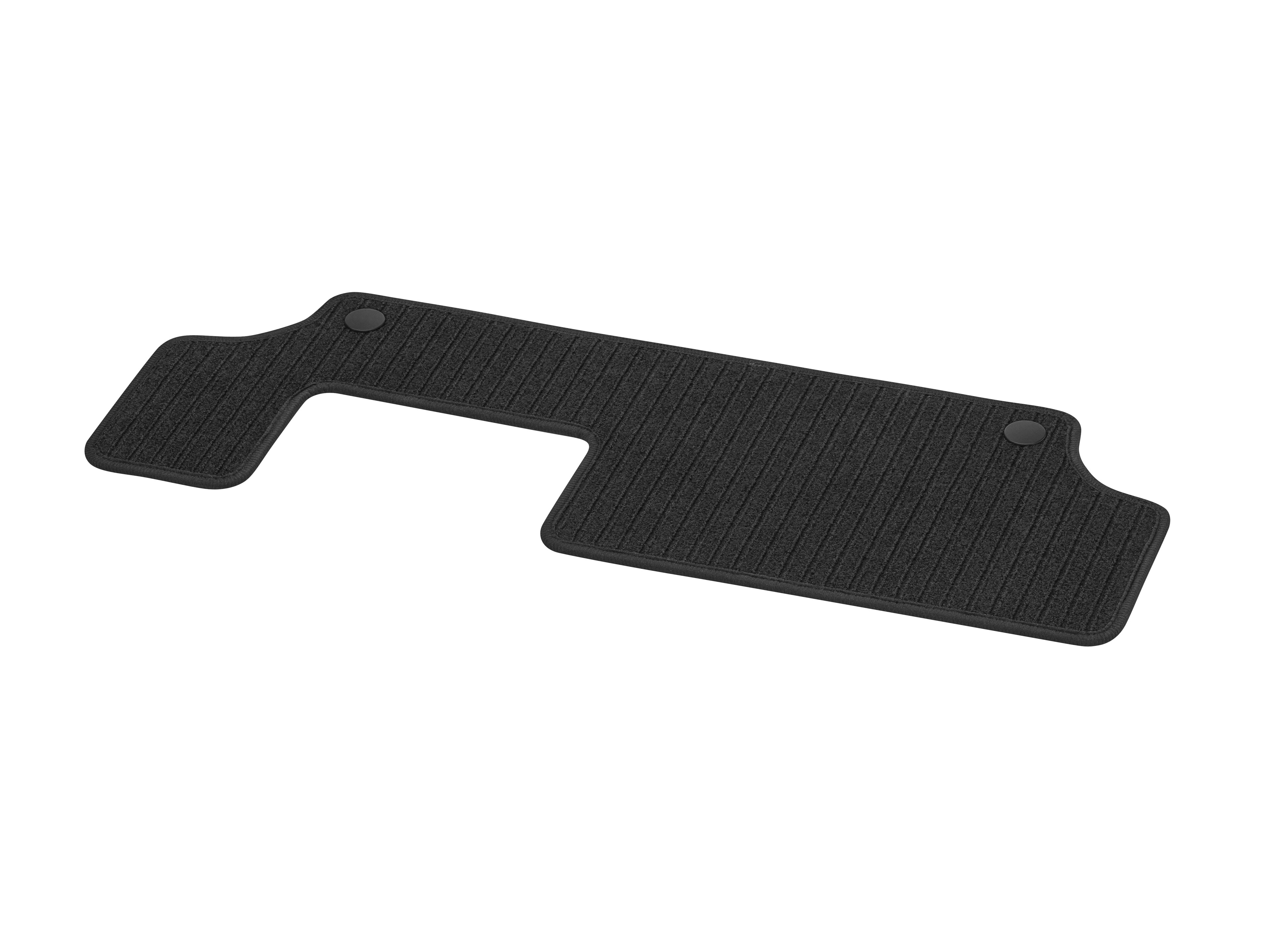 Ribbed mats, CLASSIC, 3rd row of seats, Set of 1 - LHD/RHD, black