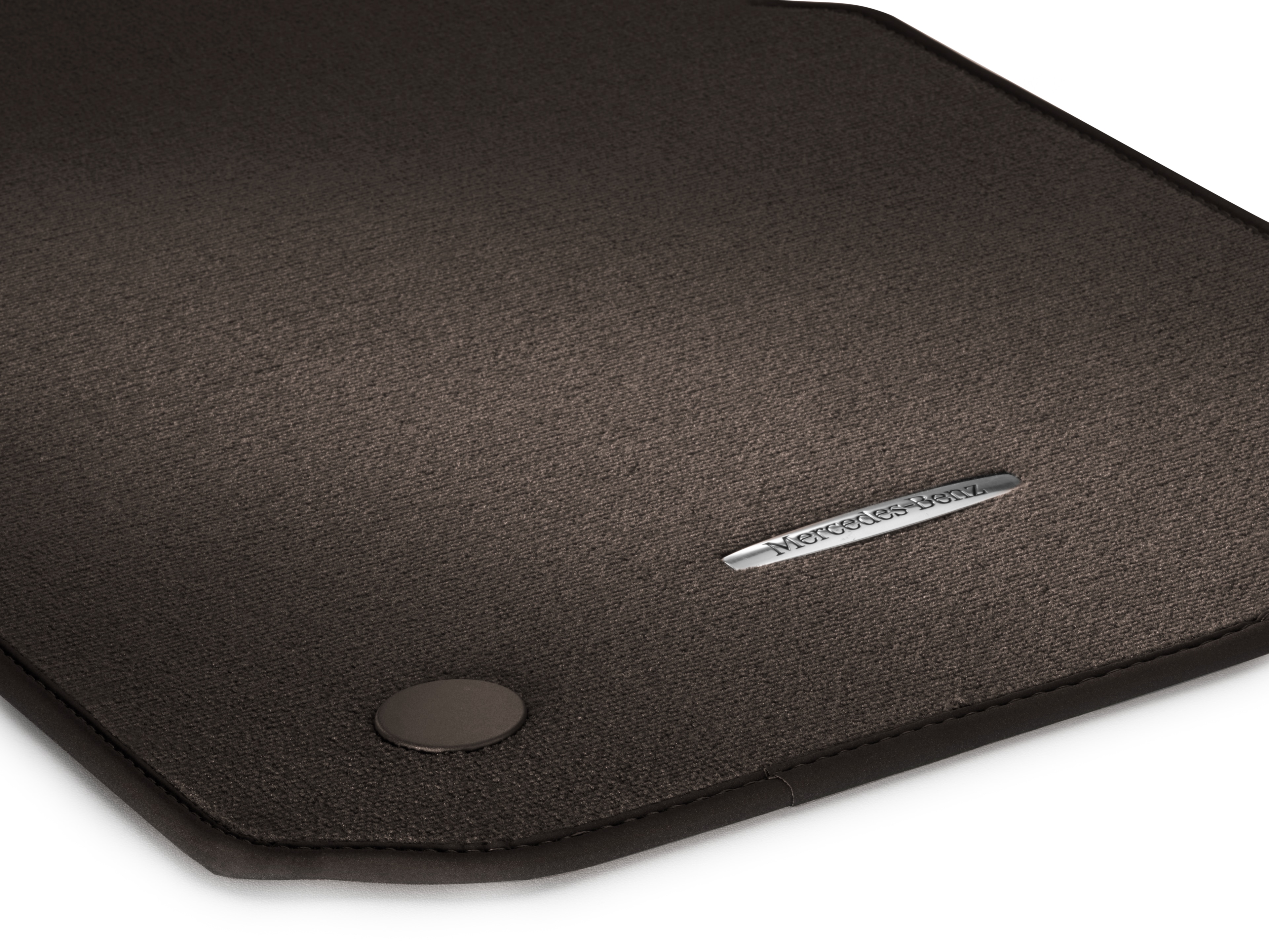 Velour floor mats CLASSIC, Set, Set of 4 - RHD, mocca brown