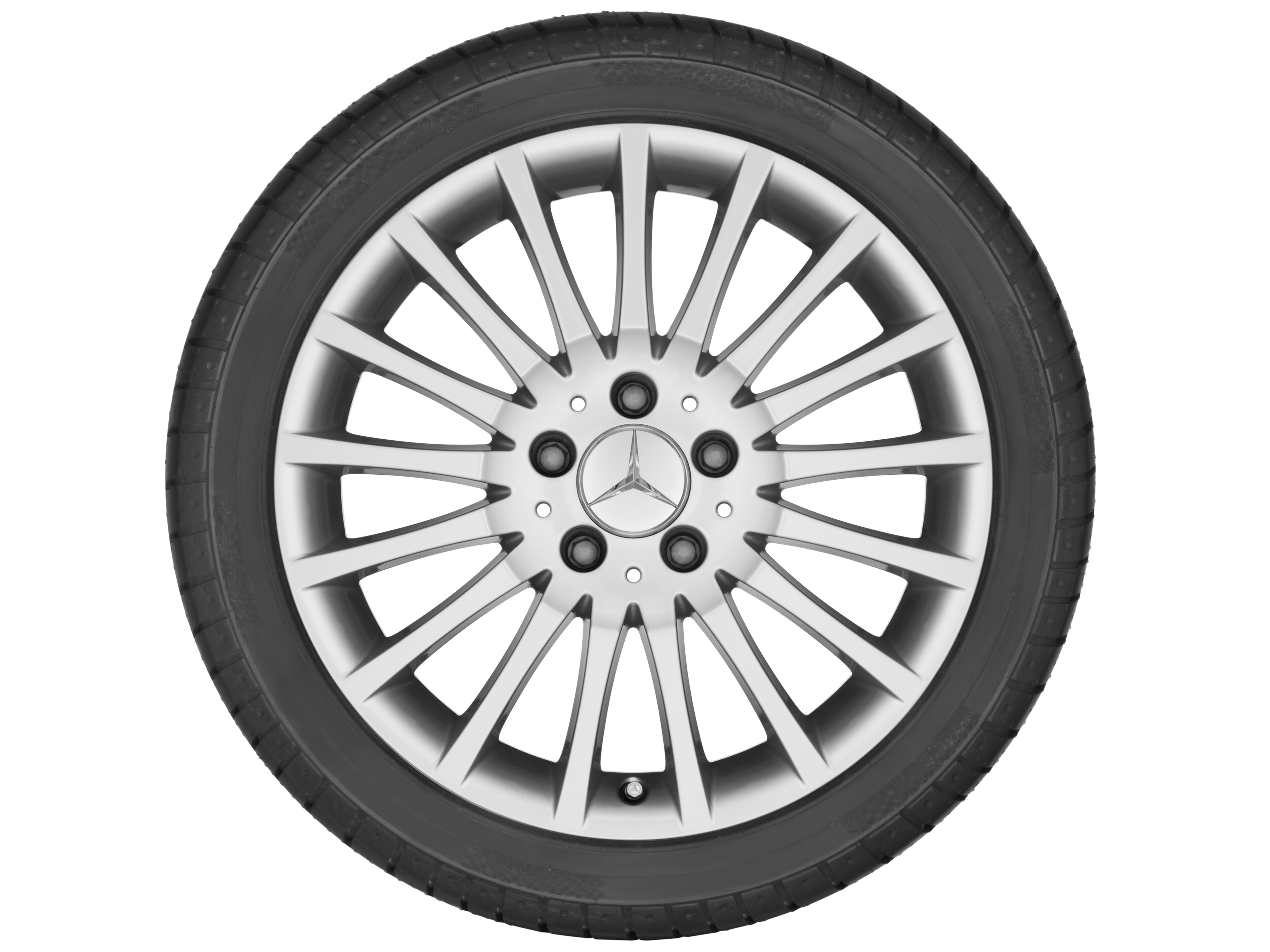 Multi-spoke wheel, 48.3 cm (19-inch), passenger car