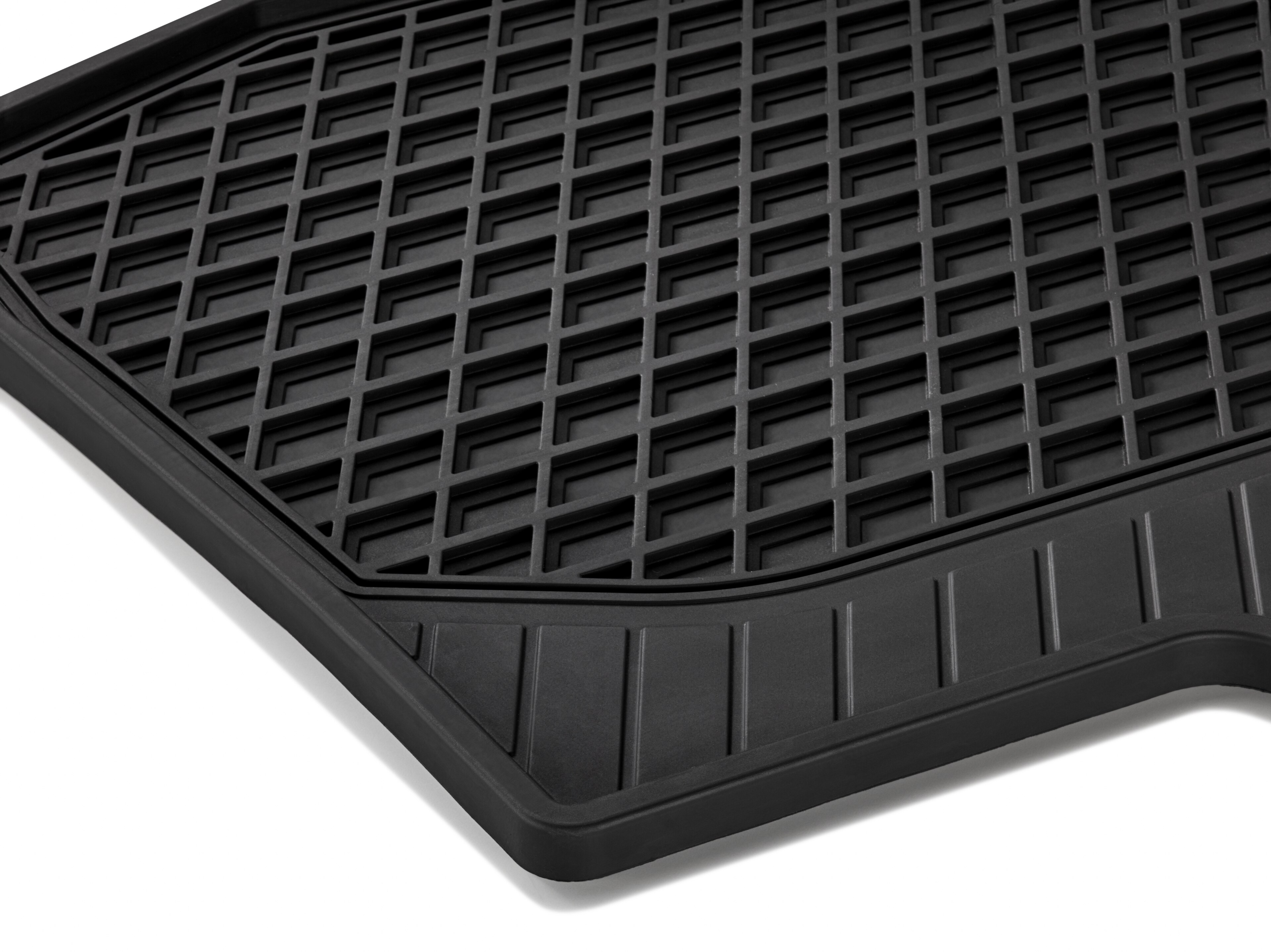 All-season floor mats CLASSIC, Driver's mat with S21 (foldable co-driver's seat), Set of 1 - LHD, black