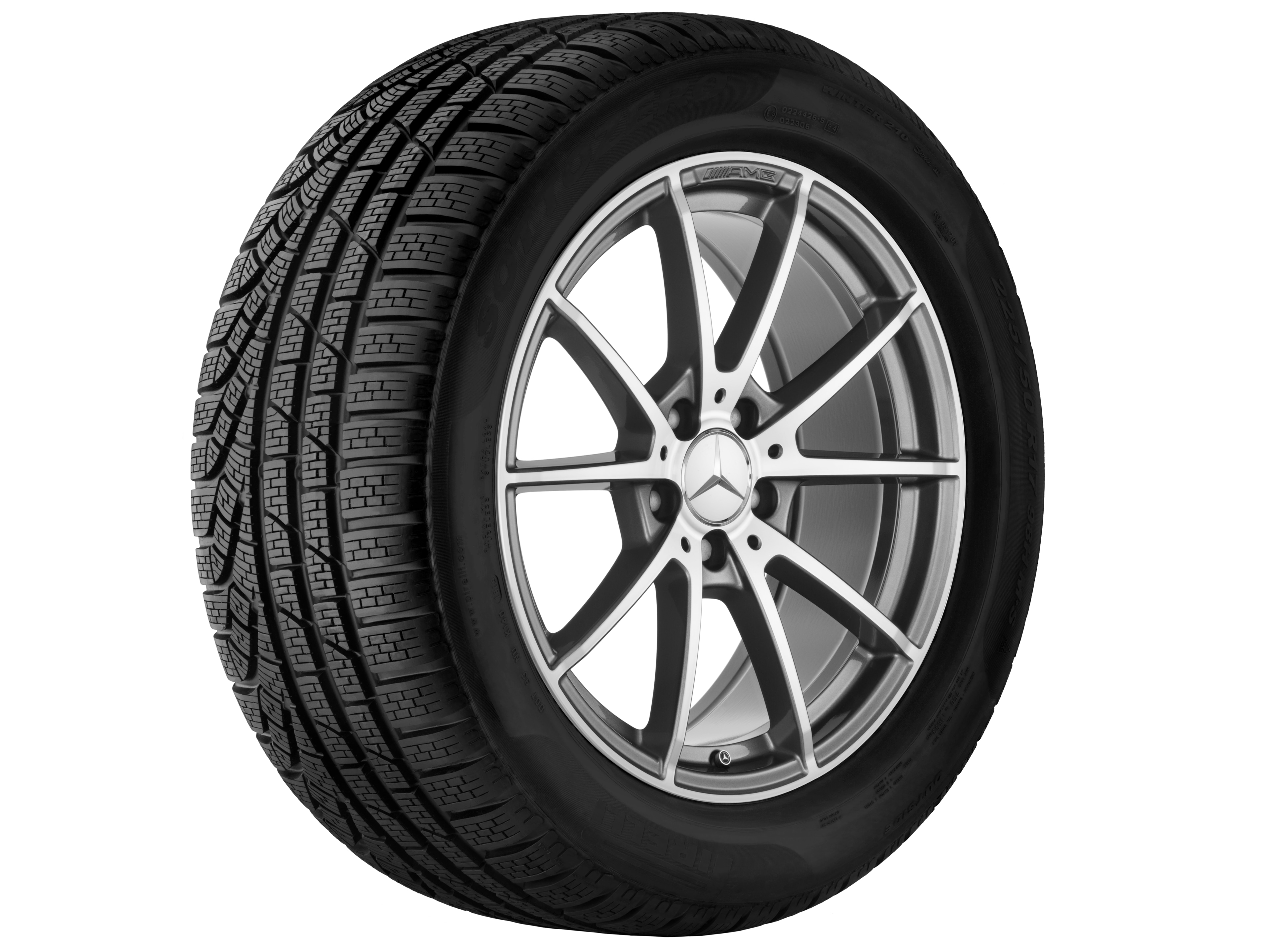 AMG 10-spoke wheel - 245/40 R18 XL 97ZR/Y, 8,5 J x 18 ET 38
