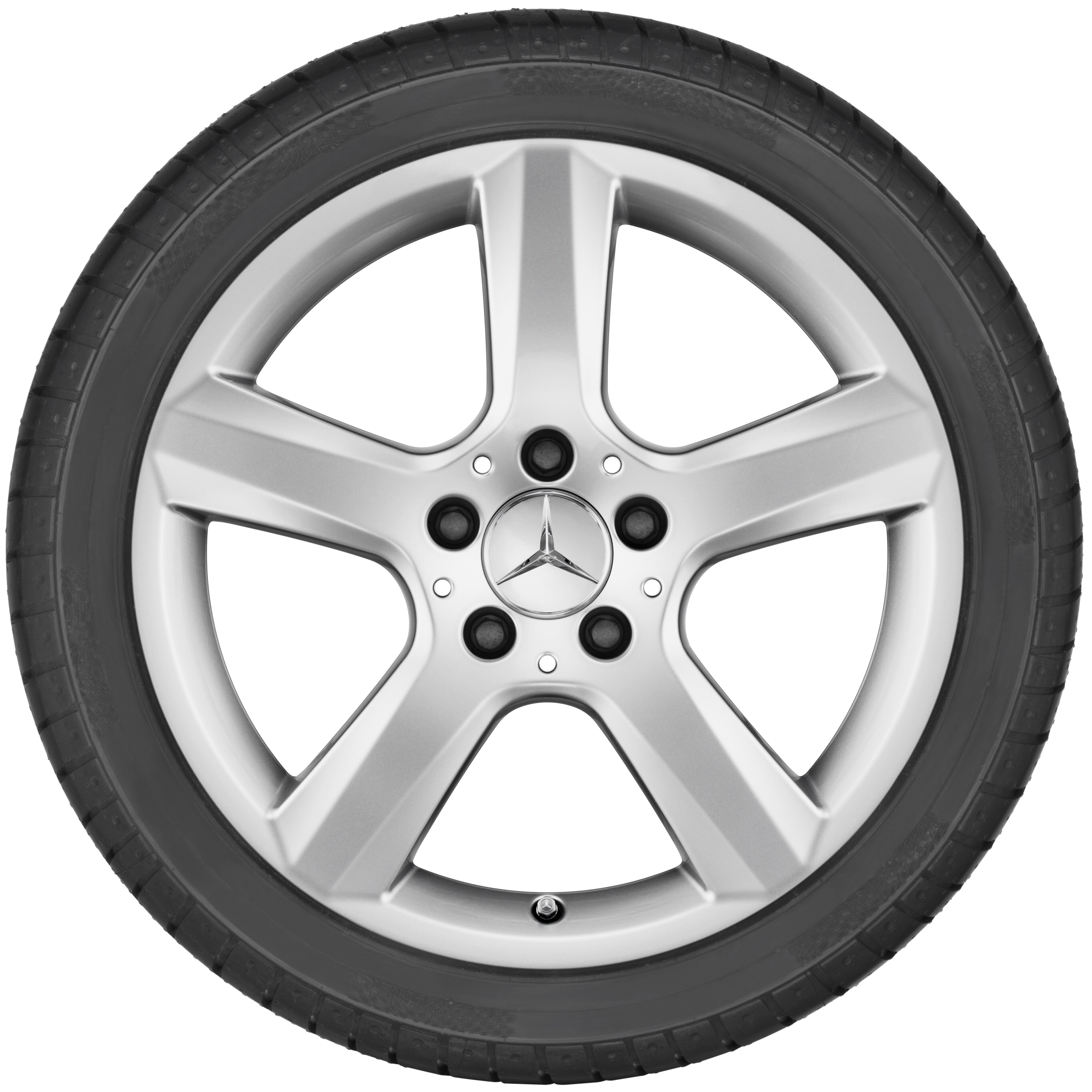 5-spoke wheel, 45.7 cm (18-inch) - 8,5 J x 18 ET 34,5, titanium silver